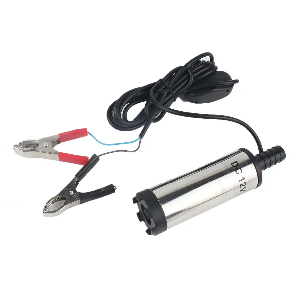 

12V 38mm Electric Fuel Transfer Pump Water Oil Transfer Refueling Submersible Pump For Diesel Water Pump Car Motorbike
