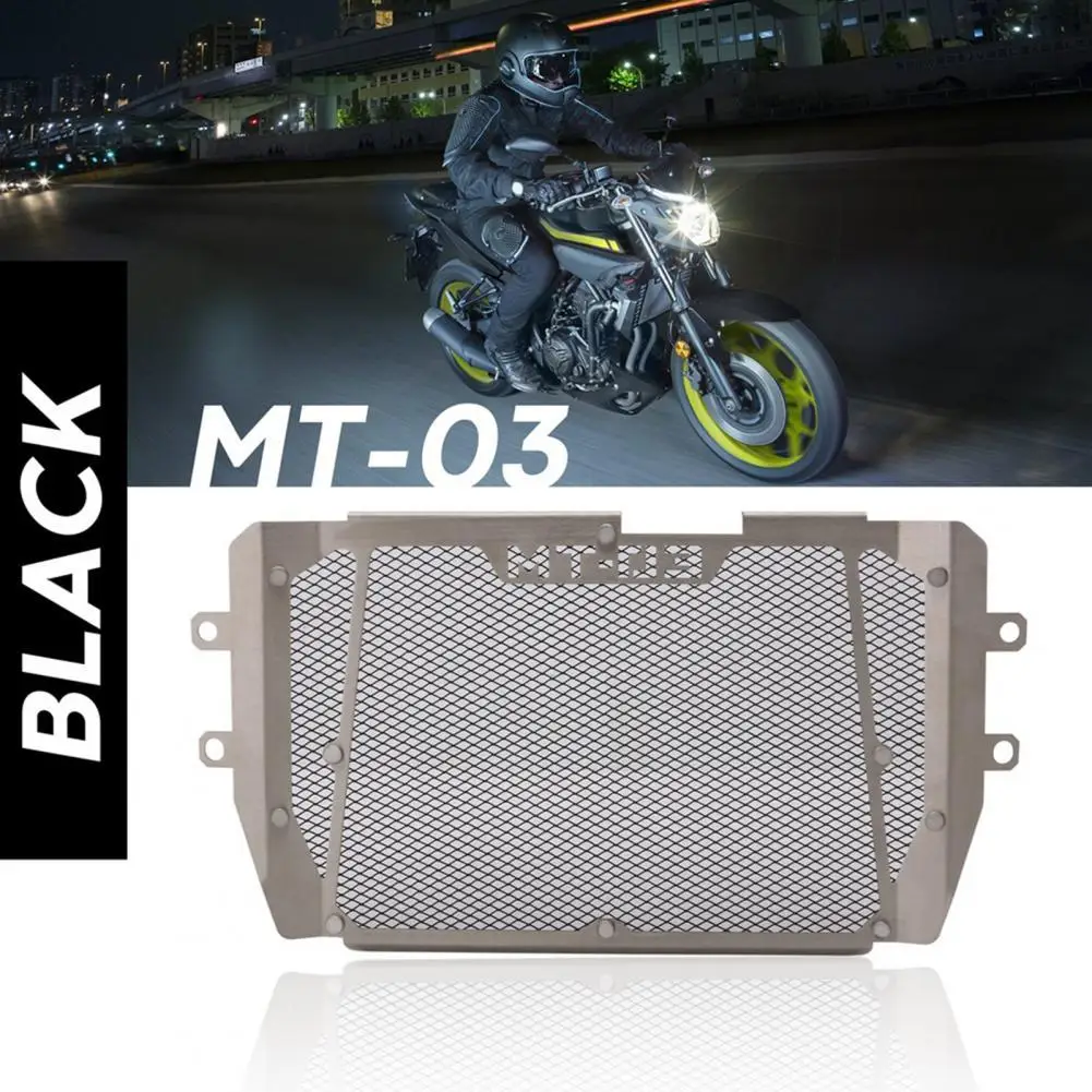 

Motorcycle Radiator Guard Cover Protective Grille for Yamaha MT-03 15-18