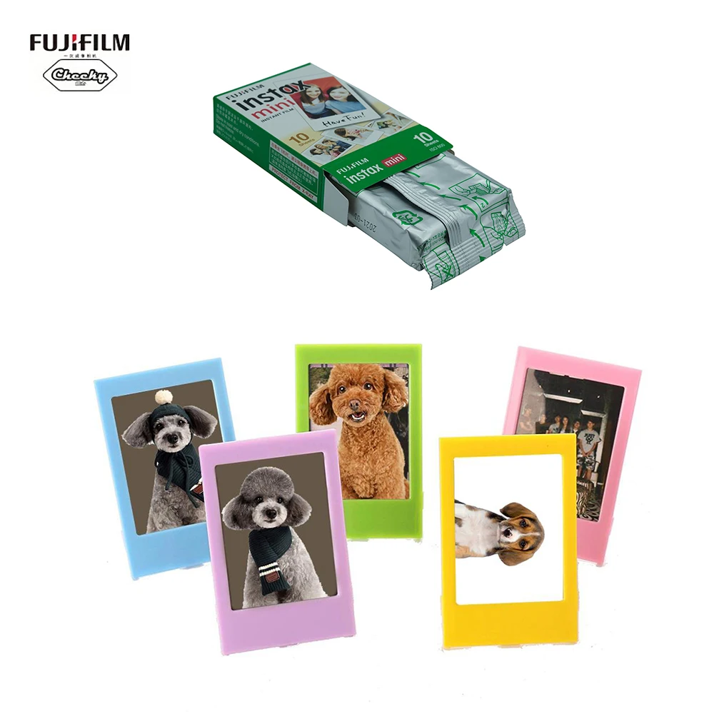 Белая Мини-пленка 10 листов для Fuji Instax instant camera фотобумага или Fujifilm Instax Mini 7 s/8/25/90/9