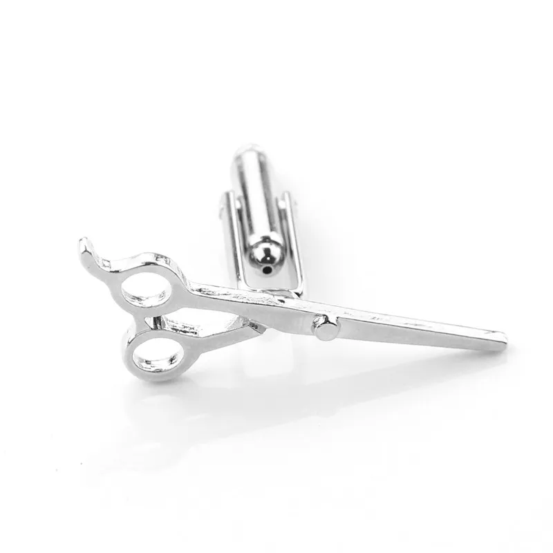 Новинка дизайн гребень зажим для галстука мужчин фен запонки ножницы