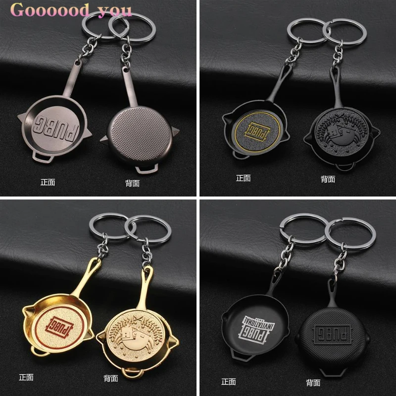 Аниме брелок Горячая игра PUBG оружие Модель для мужчин автомобиль аксессуары