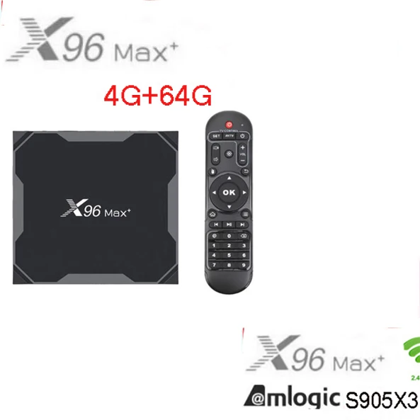 Dragon 3m plus X96 MAX PLUS 4 Гб + 64 Amlogic s905x3 с BT 1000m lan 2 4g и 5g wifi | Электроника