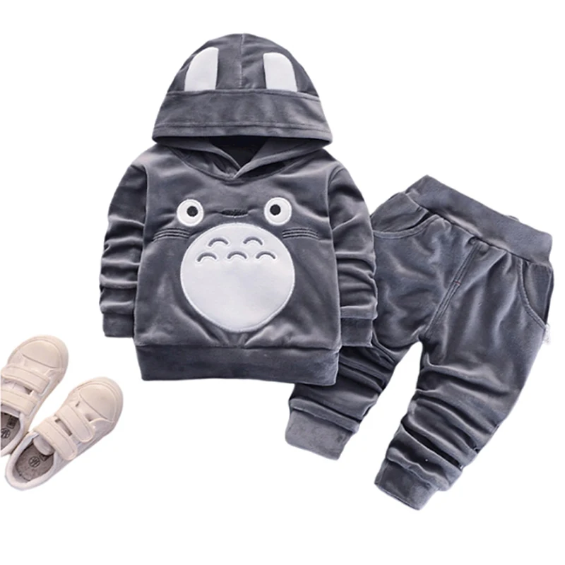 Комплекты одежды для маленьких девочек Осень зима 2020 одежда футболка + штаны