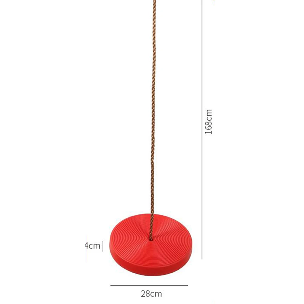 

Kids Tree Swing Seat with Plate Outdoor Indoor Rope Hanging Climbing Seats for Children Funny Sport Toys Swing Accessory Set