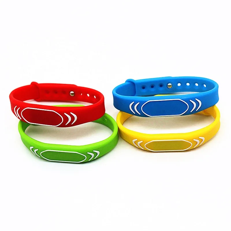 1 шт. 125 кГц EM4100 Tk4100 только для чтения Rfid силиконовый манжет браслет метка