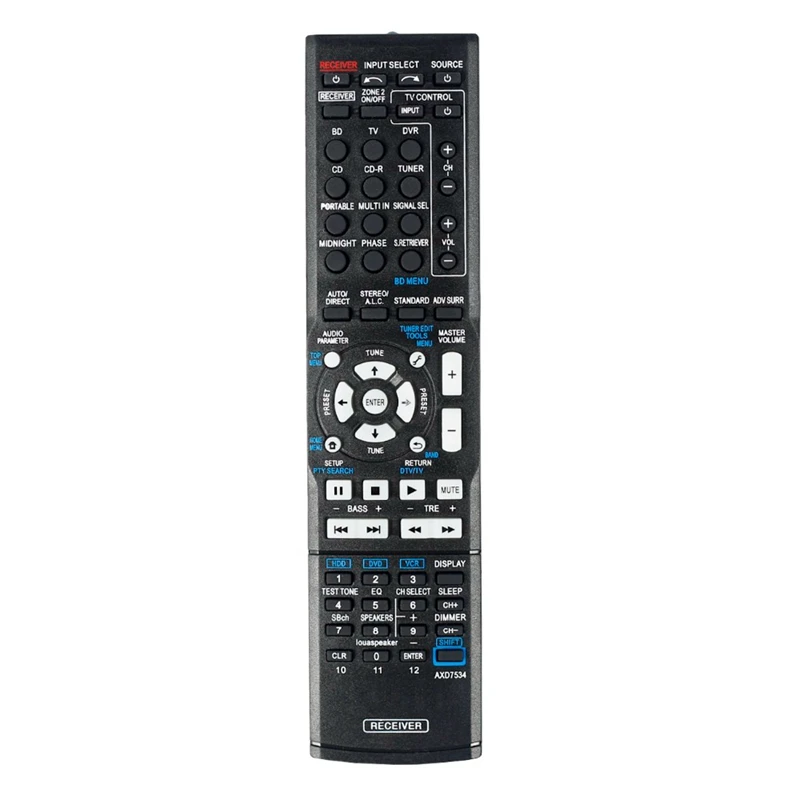 Axd7534 новый пульт дистанционного Управление для Pioneer Av ресивер дома Театр Vsx 819H S 519V