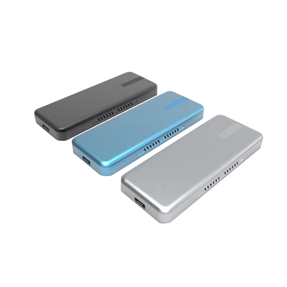 Корпус для SSD H1111Z PCIE NVMe USB3.1 переходник M.2 на Type C 10 Гбит/с поддержка 6 Тб футляр