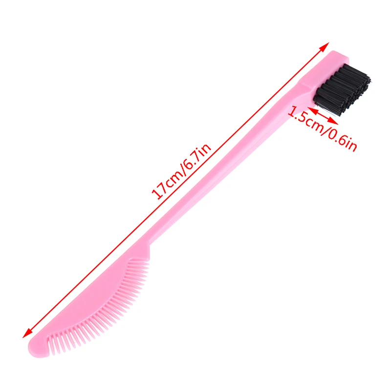 

1PCS Double Side Edge Weaving Highlighting Hair Comb Dyeing Tail Combs Hair Brush