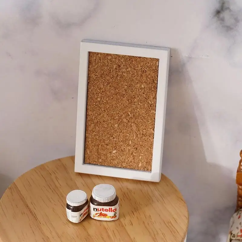 

Kawaii dollhouse House/ob11/mini Decoration Living Board] Room Message Magnetic Cork