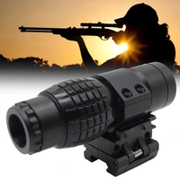 outdoor sports 3x magnifier sight black matte hunting range hologram sight scope riflescope