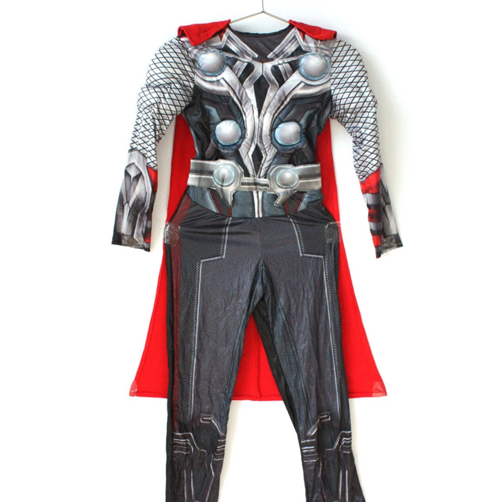 Anime Kids Muscle Thor-Boy Classic Mask Cosplay Children Halloween Carnival Costumes Fancy Dress |