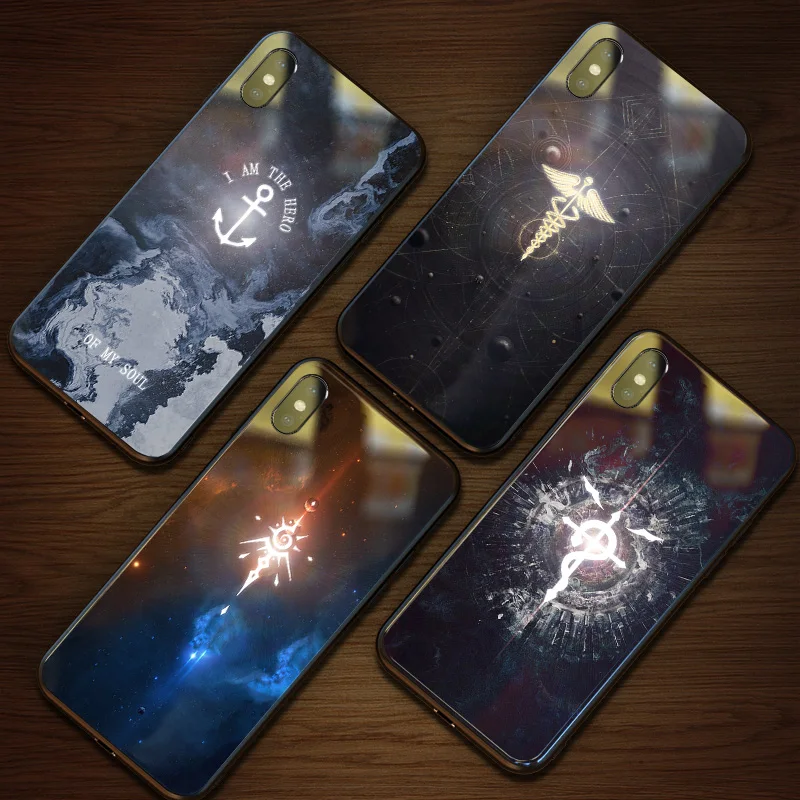 X-it Smart LED светящийся чехол для телефона Apple iPhone X XS XR MAX 6 6S 7 8 Plus чехлы задняя крышка