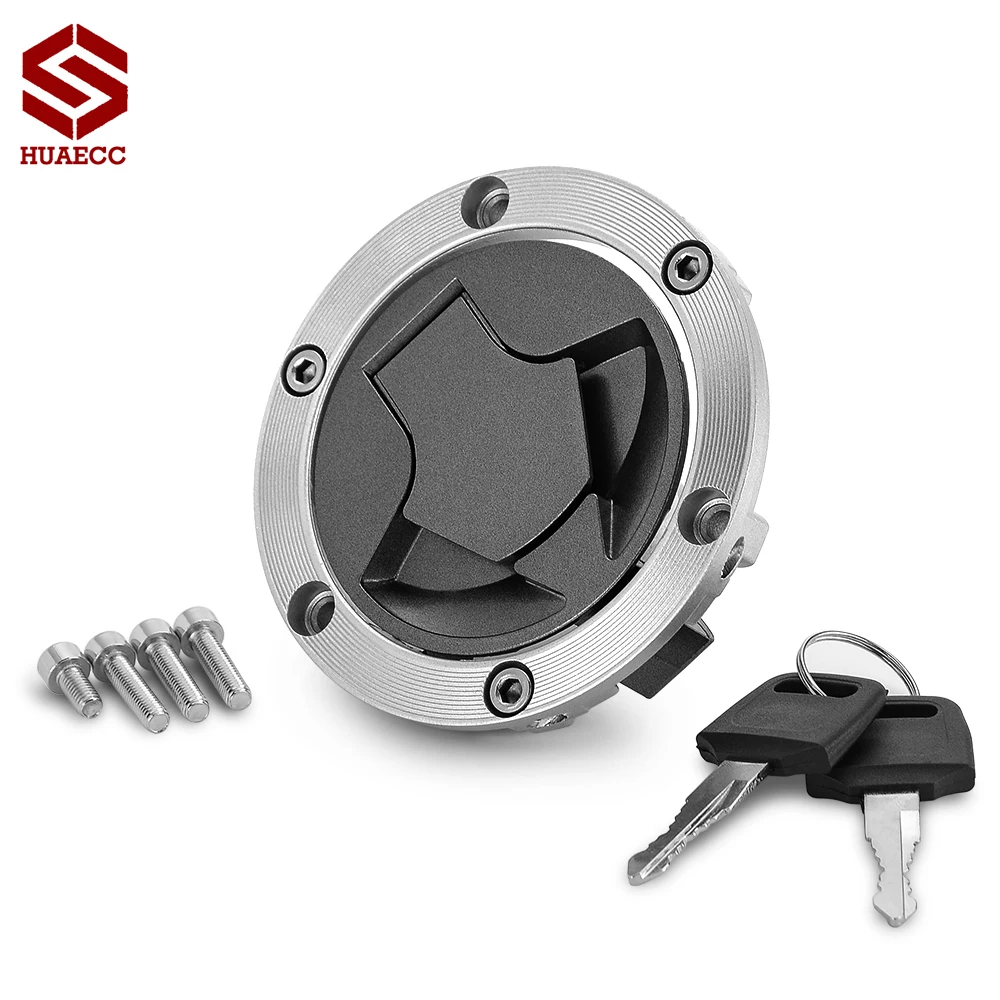 Мотоцикл Алюминиевый Топливный бак для масла крышка с ключом Kawasaki Ninja 250 300 Z250 Z300