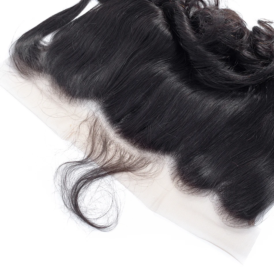 Человеческие волосы mobow монгольские свободные волнистые 13*4 кружевное