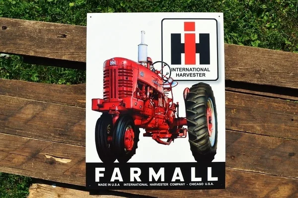 

Farmall 400 тягач жестяной знак-McCormick-Deering-IH-Международный комбайн