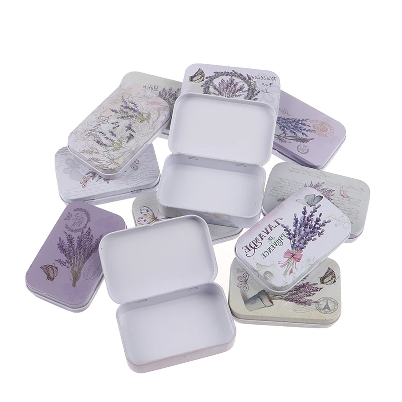 

1 шт Красочный мини жестяная коробка с крышкой коробки упаковки коробка для конфет, ювелирных изделий маленькие коробочки для хранения бано...