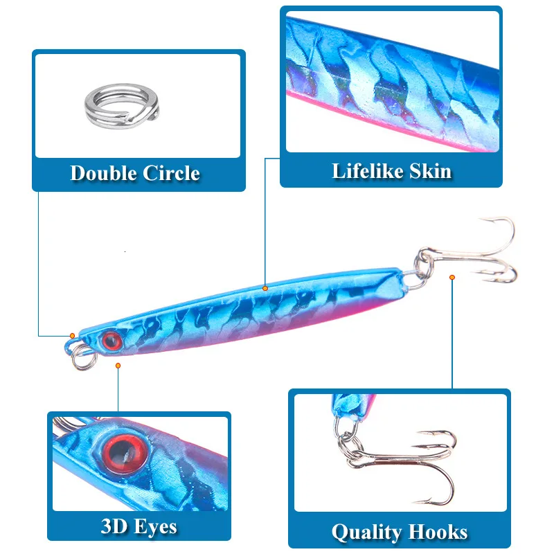 Джиг приманка для рыбалки весом 25 г ловли окуня джиг морские приманки форель