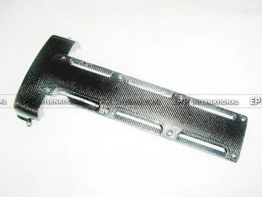 Стайлинг автомобиля чехол из настоящего углеродного волокна для двигателя