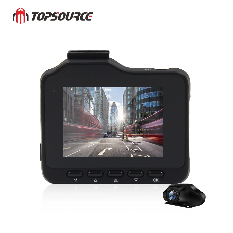 TOPSOURCE 4K 3840*2160p 30 кадров в секунду видеорегистратор автомобильный Встроенный gps