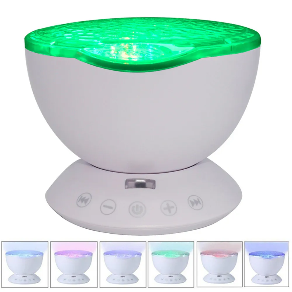 7 видов цветов светодиодный ночник Небесный пульт дистанционного управления
