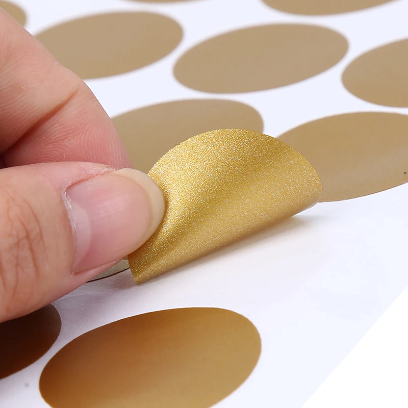 

54pcs/set PVC Dots Pattern Wall Stickers Easily Removable & Waterproof Kids Room Wall Decoration Gold,Silver,Black