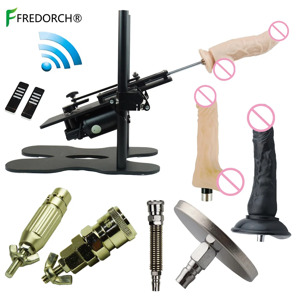 FREDORCH Беспроводная металлическая секс-машина с дистанционным управлением НОВЫЕ