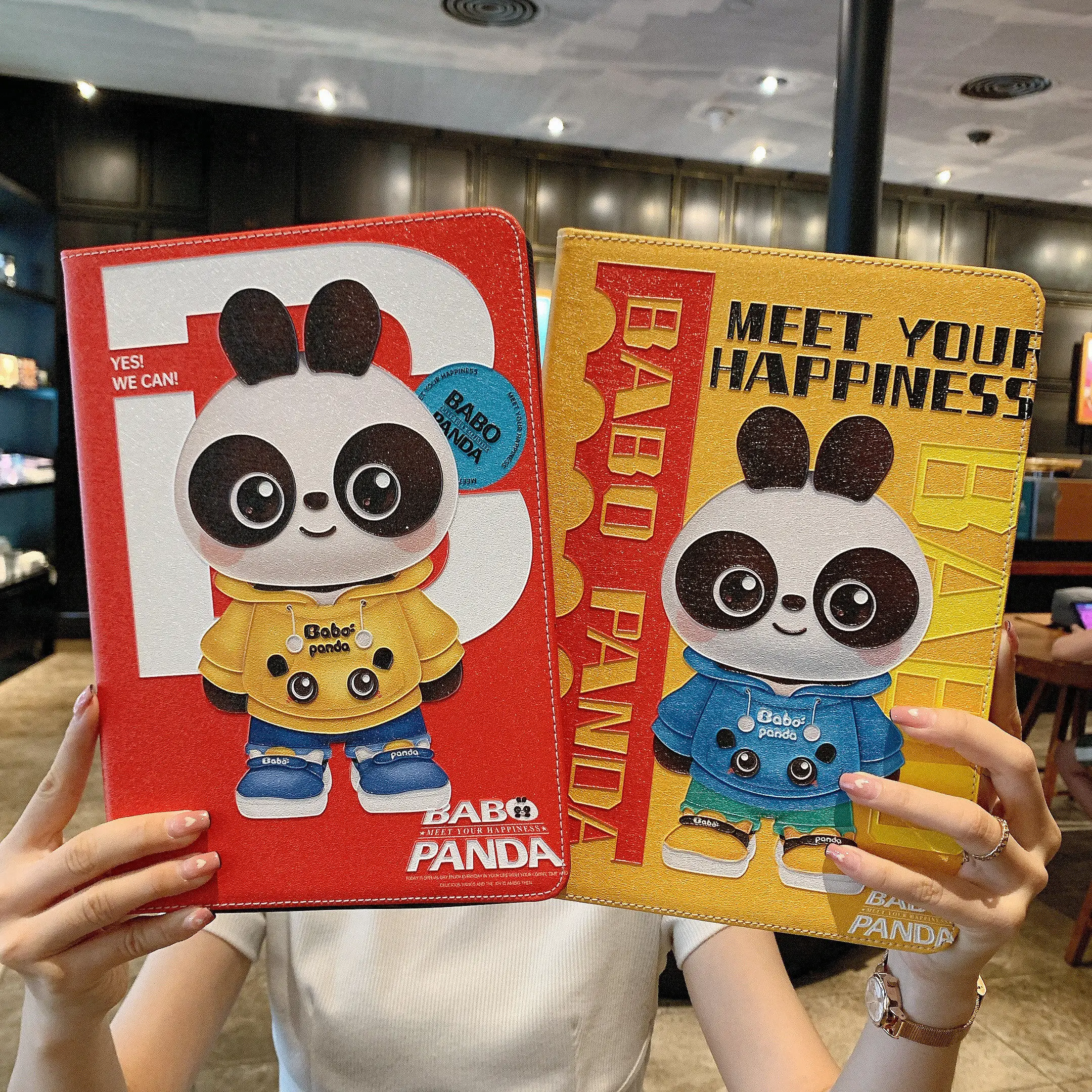

Anime Leuke Panda Soft Tablet Beschermhoes Voor Ipad Air 4 Ipad Pro 2020 Cover ipad mini 5 case ipad case 7th generation