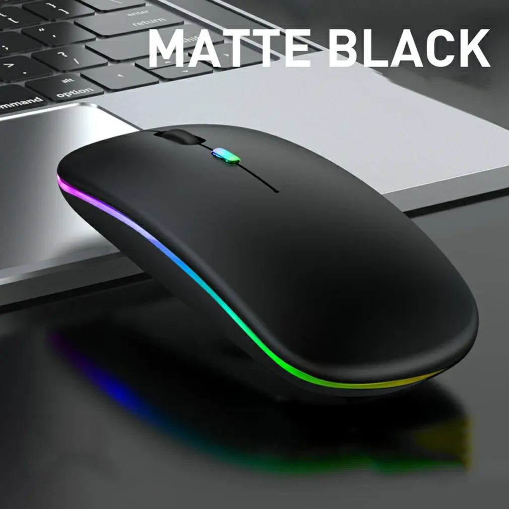 

2022 Wireless 2.4 GHz Ergonomic Mice Mouse 1600 DPI USB Receiver Optical Bluetooth-Compatible 3.0 5.0 Computer Gaming Mute Mouse