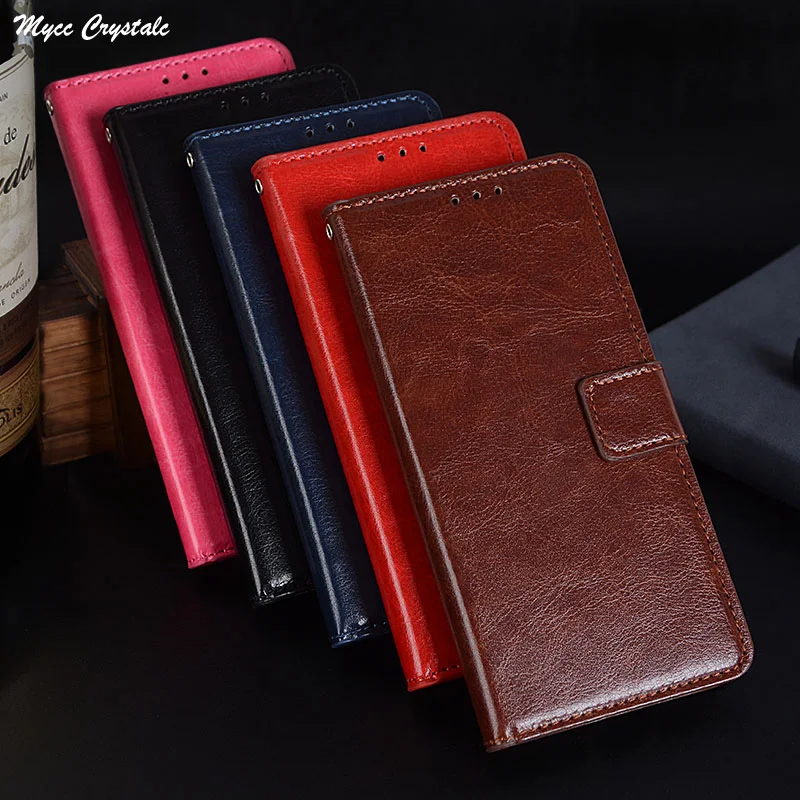 Магнитный кожаный чехол книжка премиум класса для Oukitel C17 Pro рельефный C 17