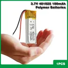 3,7 V 100mAh 401225 401025 401525 литий-полимерный литий-ионный аккумулятор для Mp3 PAD