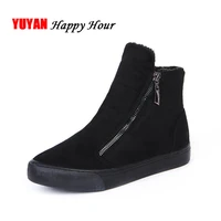 2021 winter snow boots women winter shoes zip warm plush for cold winter fashion womens boots sweet ladies brand ankle botas