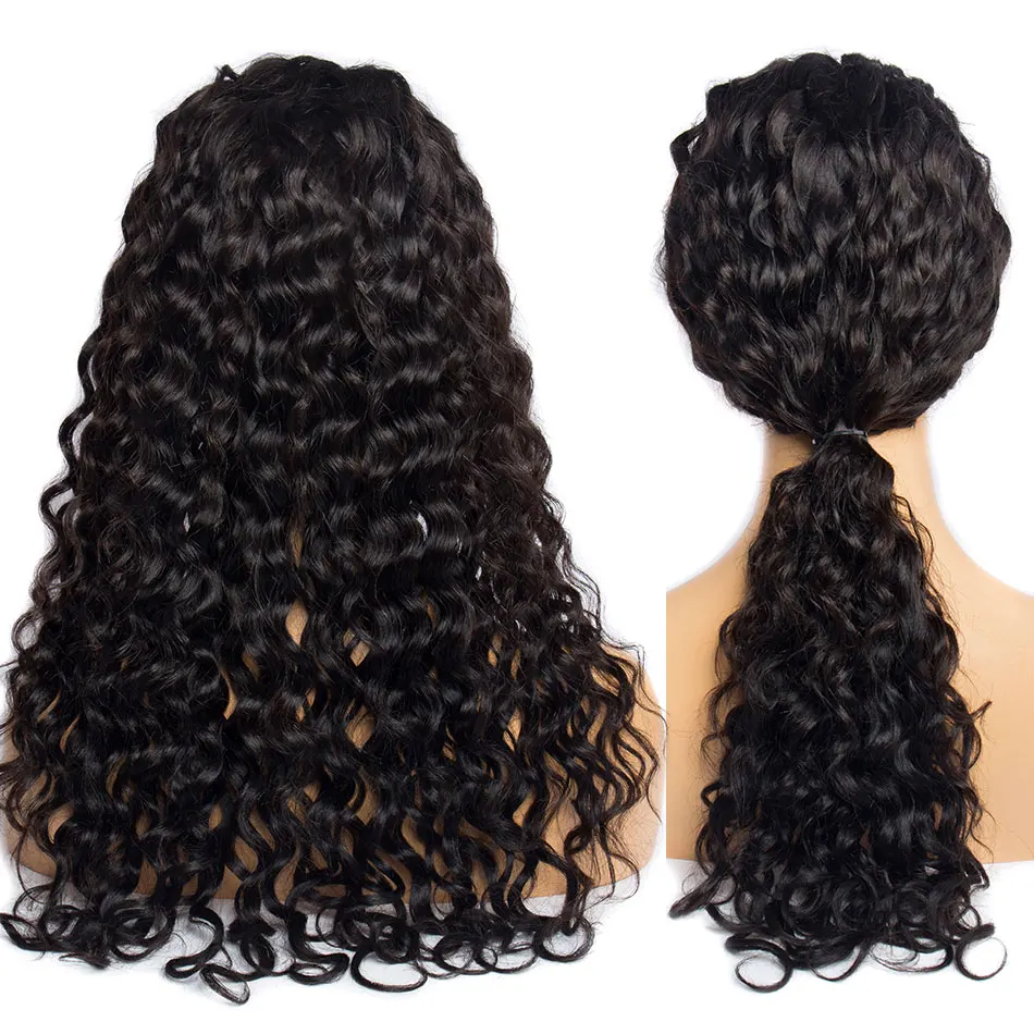 Alibele бразильский парик с волнистым кружевом спереди 360 кружевных фронтальных