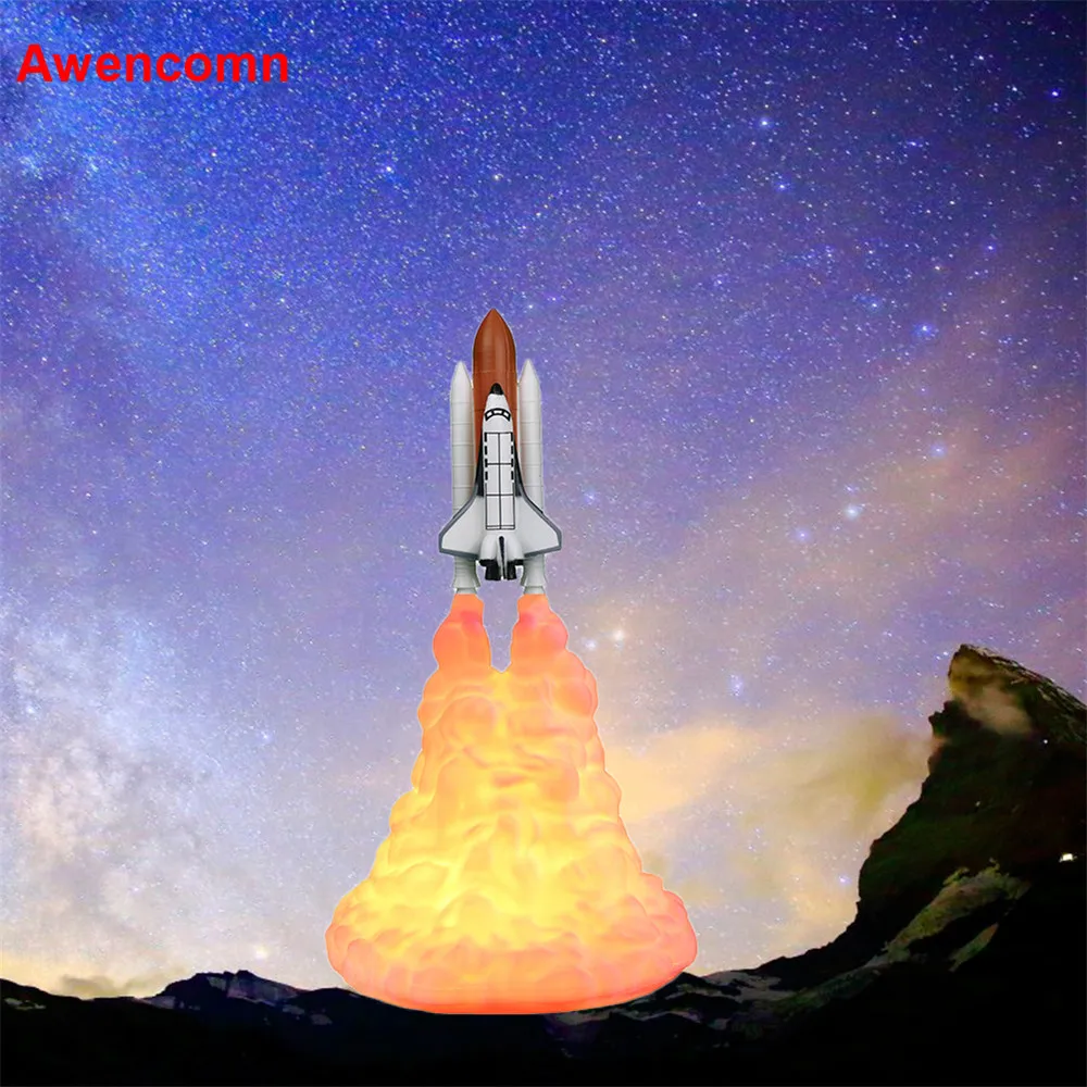 Космический Шаттл искусственная кожа в носветильник 3D печать для любителей