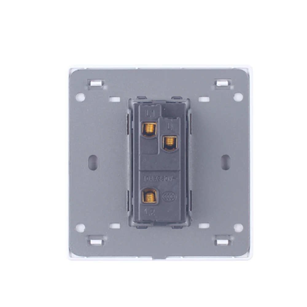 Настенный выключатель счетов Управление белый Панель Материал огнестойкий ПК