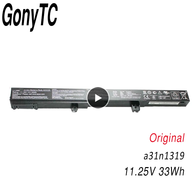 Оригинальный аккумулятор для ноутбука GONYTC A31N1319 A41N1308 0B110-00250100 X551M Asus X451 X551 X451C X451CA