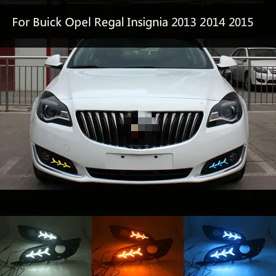 2 шт. светодиодный фонарь для Buick Opel Regal Insignia 2013 2014 2015 DRL дневные ходовые огни