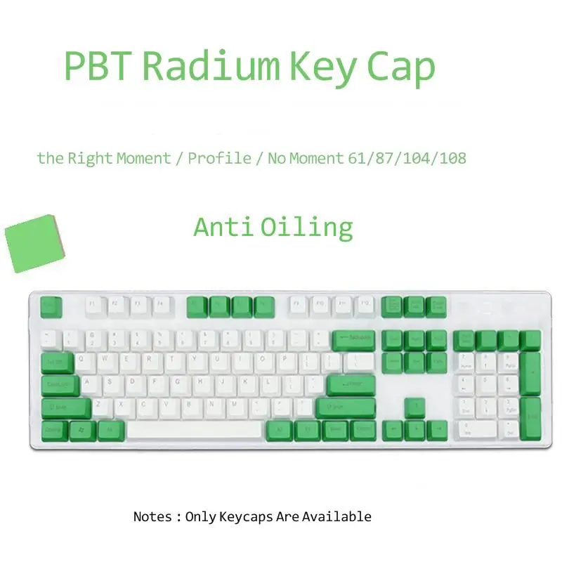 61 87 104 108 pbt материал ключ шапки для м