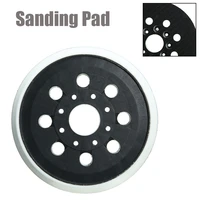 125mm 8 holes sanding pad sander backing pad for hook and loop sanding discs power tools accessories for bosch gex125 1a