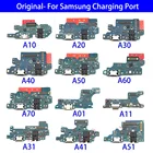 USB-коннектор для зарядки, плата с гибким кабелем для Samsung A10 A20 A30 A40 A50 A30 A60 A70 A01 A11 A21S A31 A41 A51 A71 A7 A9 2018