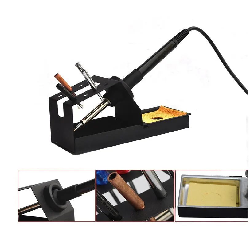 Высокое качество 750 Вт 2 в 1 SMD паяльная станция Eruntop 8586 фена+ паяльник