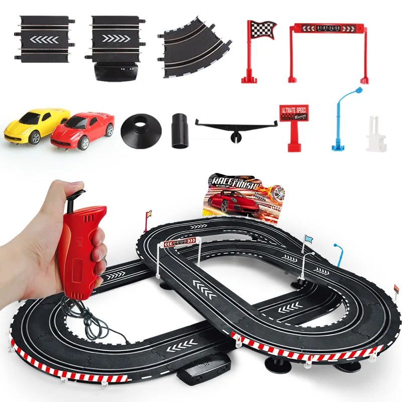 Радиоуправляемый Электрический Железнодорожный вагон гоночный трек игрушки для