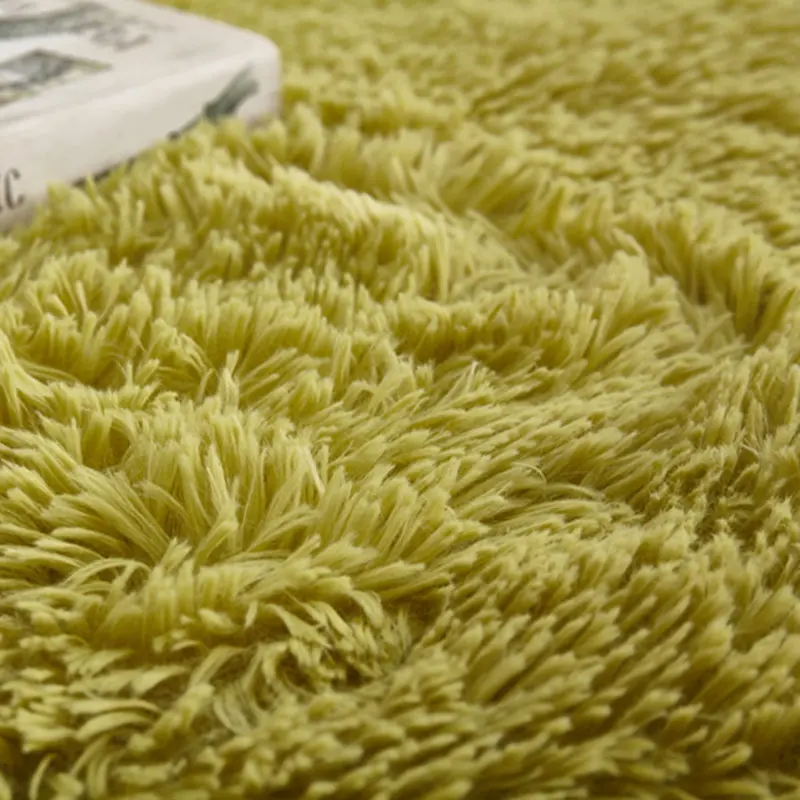 

Fluffy Rug Carpet For Living Room Decor Soft Kid Bedroom Faux Fur Shaggy Plush Area Rug Non-Slip Floor Mat Home Blue Grey