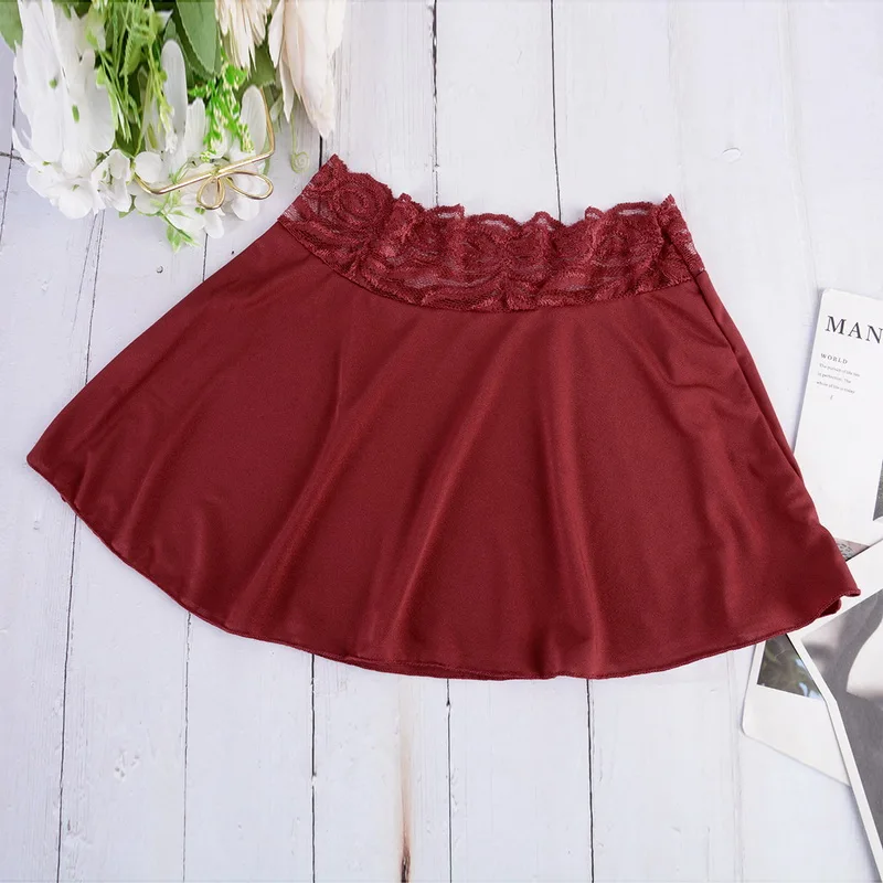 Юбка женская из искусственной кожи повседневная пикантная ультра мини-юбка выше