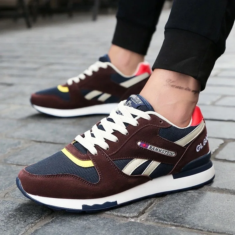 Мужские повседневные кроссовки новинка 2021 популярная весенне осенняя дышащая