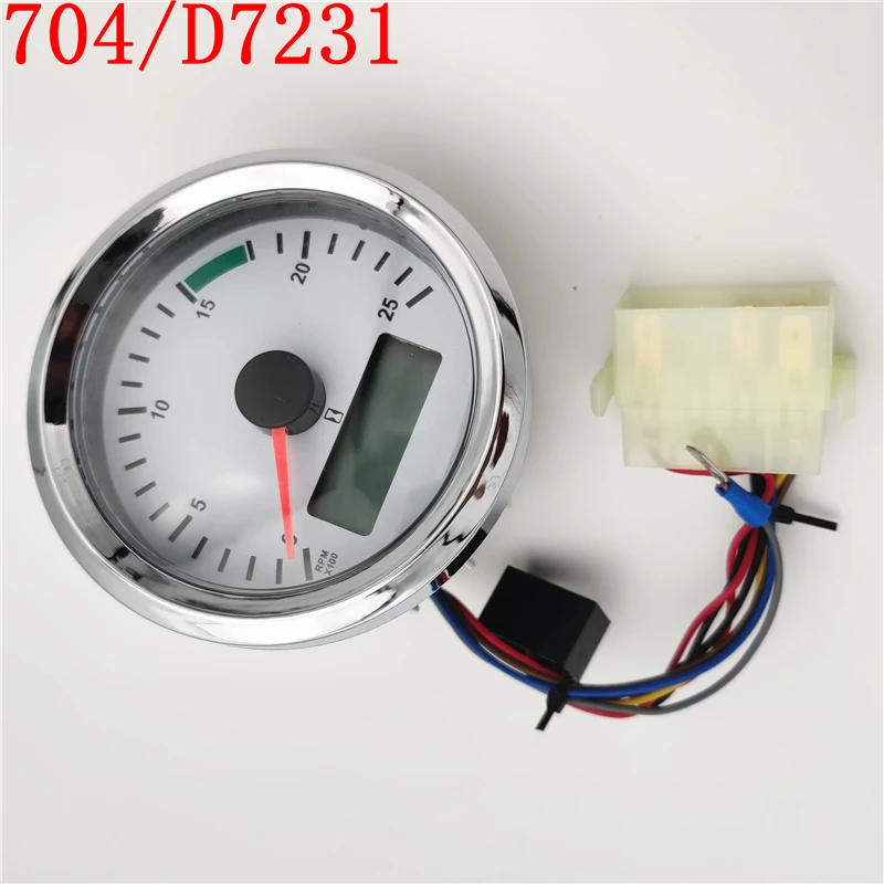 Тахометр тахометр 704/D7231 704/50097 для экскаватор загрузчика 3CX 4CX бесплатная