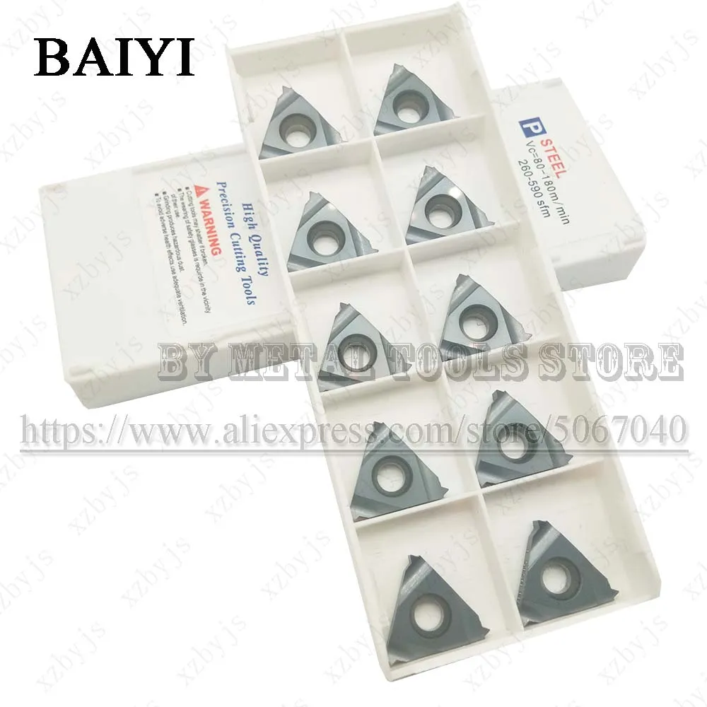 Твердосплавные резьбовые пластины 16IR 1.5ISO LDA режущие Сменные Резьбовые лезвия 1 5