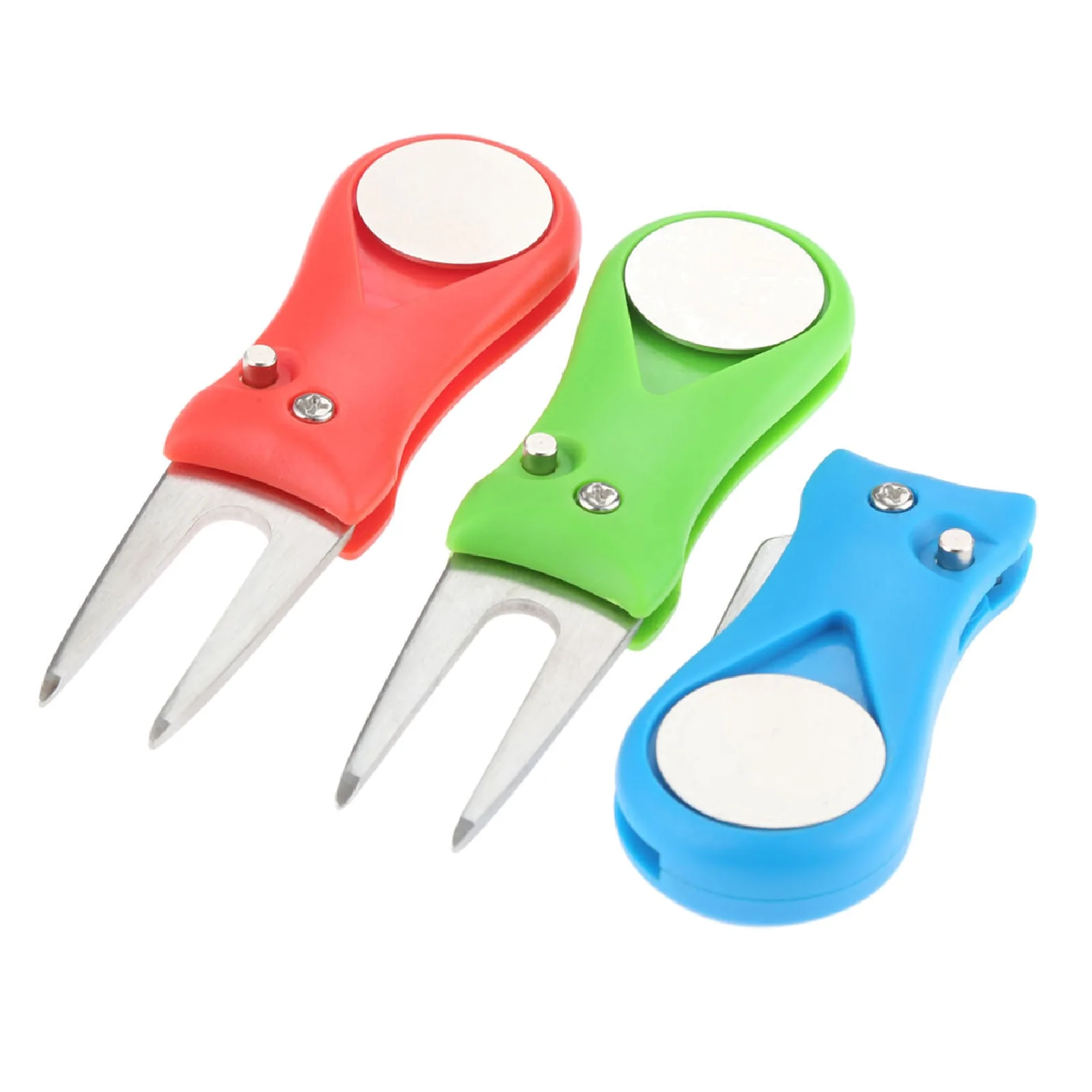 1 шт. Нержавеющая сталь ремонта гольфа дерна вилы шар Шаг Маркер устройство для