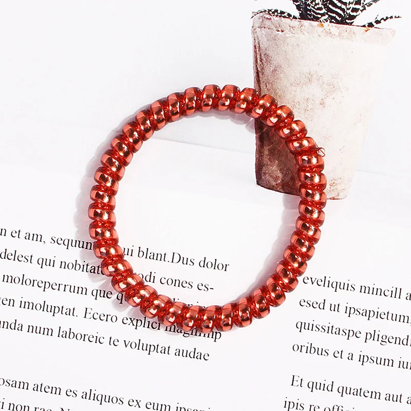 Резинки для волос 1 шт. резинки фиксации телефонным проводом аксессуары волос| |