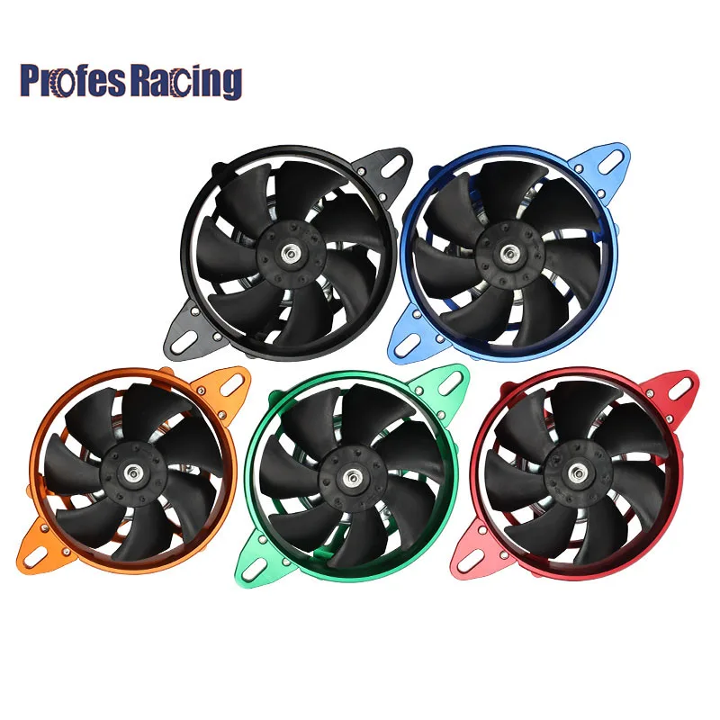

Motorcycle New Cooling fan Oil Cooler Electric Radiator Engine Radiator Fit for 150cc 200cc 250cc ATV Quad Go Kart Buggy Motocro