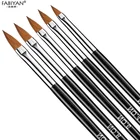 Набор кистей для нейл-арта, 5 размеров